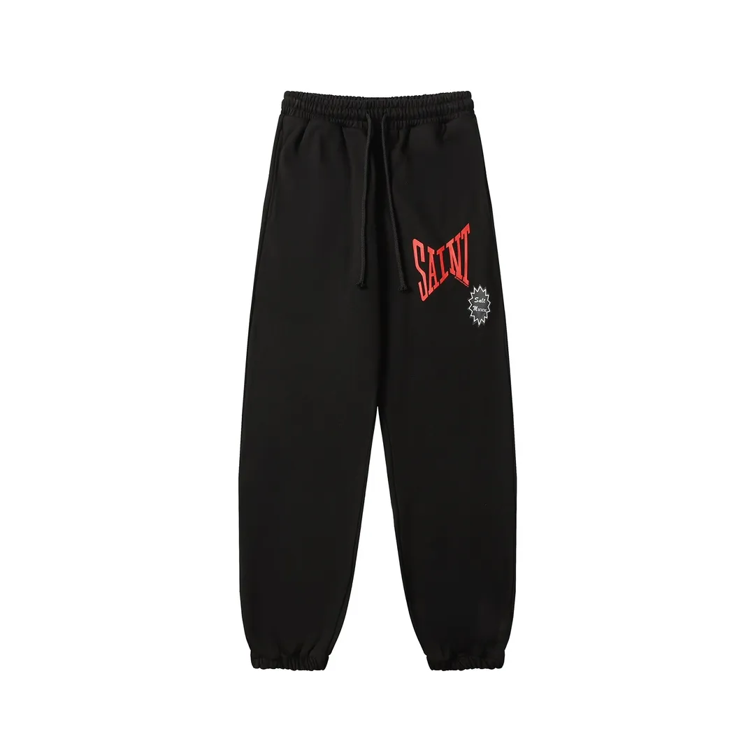 Saint Michael series of fashionable casual trousers Style number: 246P190 Color: Black Apricot Size: S M L XL